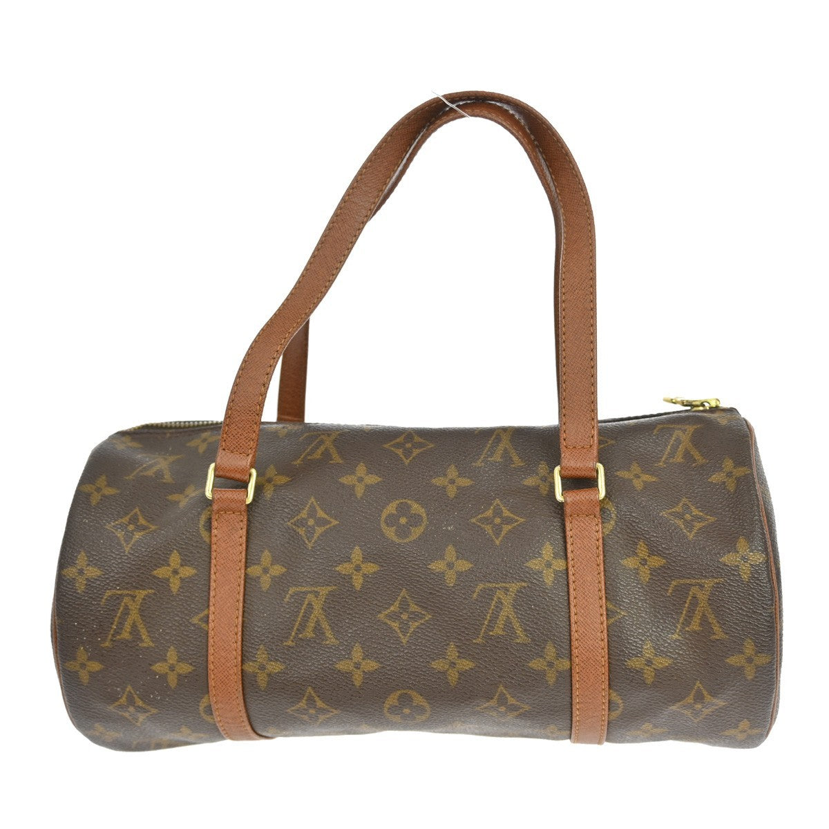 Louis Vuitton Papillon Handbag Monogram Canvas Brown Canvas Handbag (Pre-Owned)