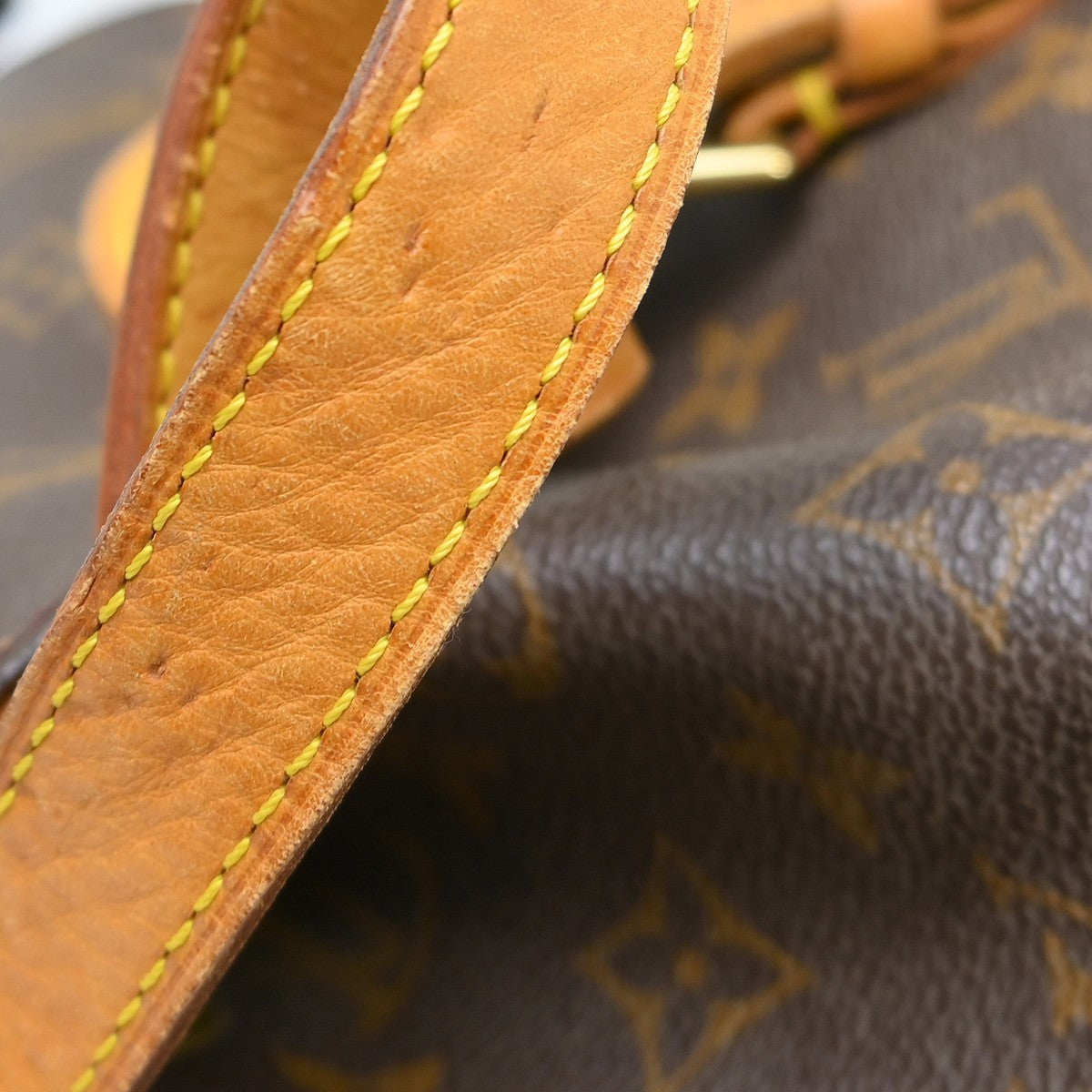 Louis Vuitton Vintage Montsouris Backpack Monogram Canvas Brown Canvas Backpack Bag (Pre-Owned)