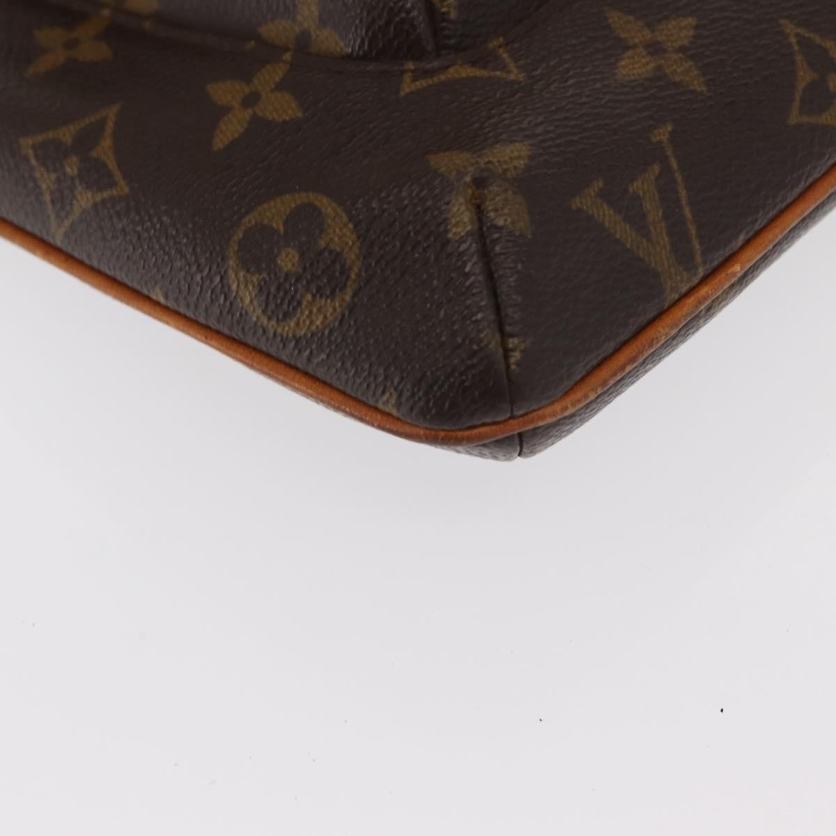 Louis Vuitton Partition Wristlet Clutch Monogram Canvas Brown Canvas Clutche & Pouche Bag (Pre-Owned)