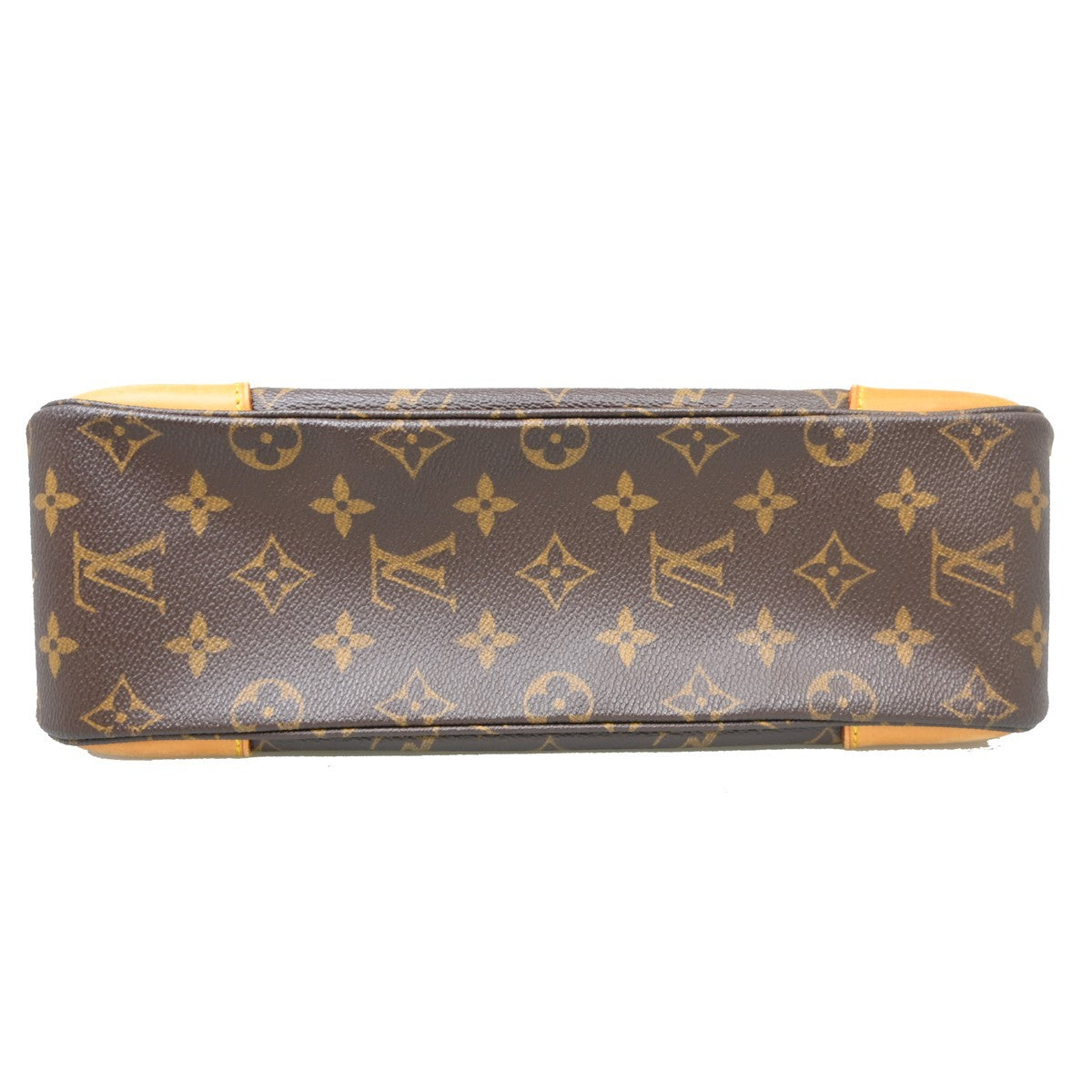 Louis Vuitton Boulogne Handbag Monogram Canvas Brown Canvas Shoulder Bag Bag (Pre-Owned)