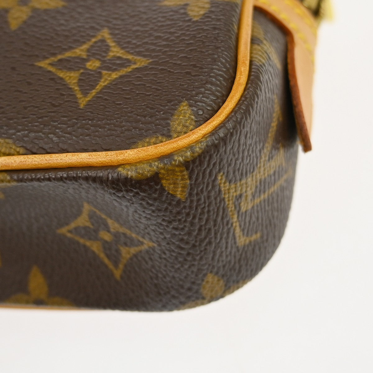 Louis Vuitton Pochette Marly Bandouliere Bag Monogram Canvas Brown Canvas Shoulder Bag Bag (Pre-Owned)
