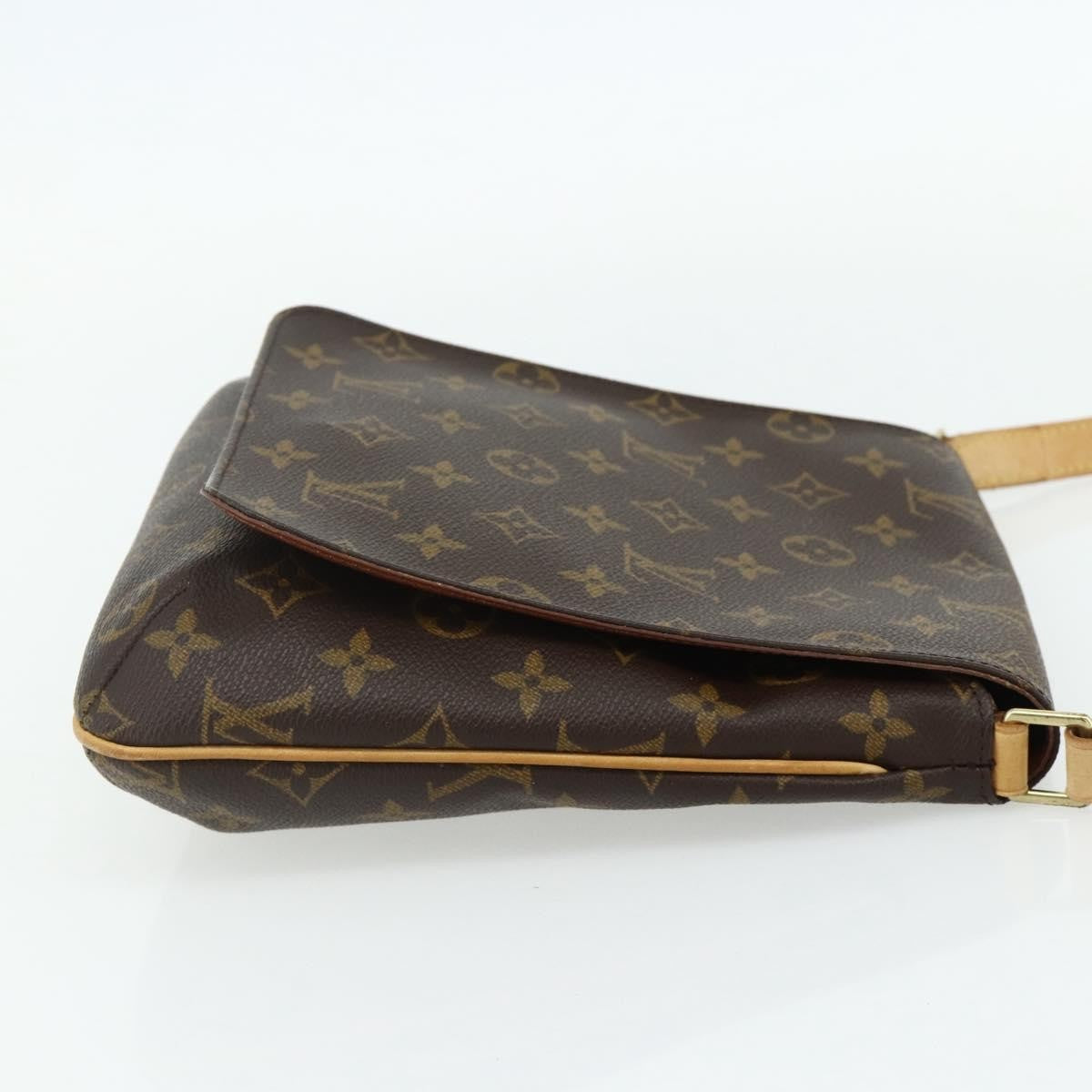 Louis Vuitton Musette Salsa Handbag Monogram Canvas Brown Canvas Shoulder Bag Bag (Pre-Owned)