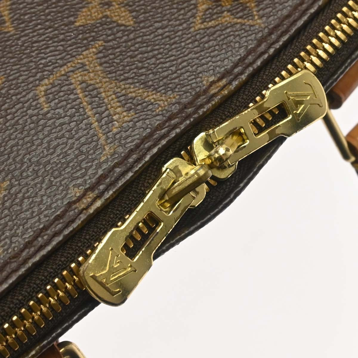 Louis Vuitton Alma Handbag Monogram Canvas Brown Canvas Handbag (Pre-Owned)