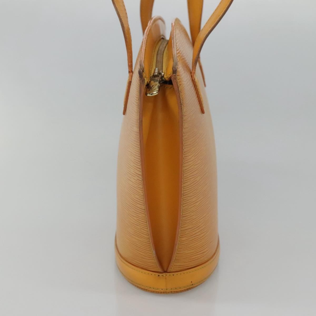 Louis Vuitton Saint Jacques Handbag Epi Leather Yellow Leather Shoulder Bag Bag (Pre-Owned)