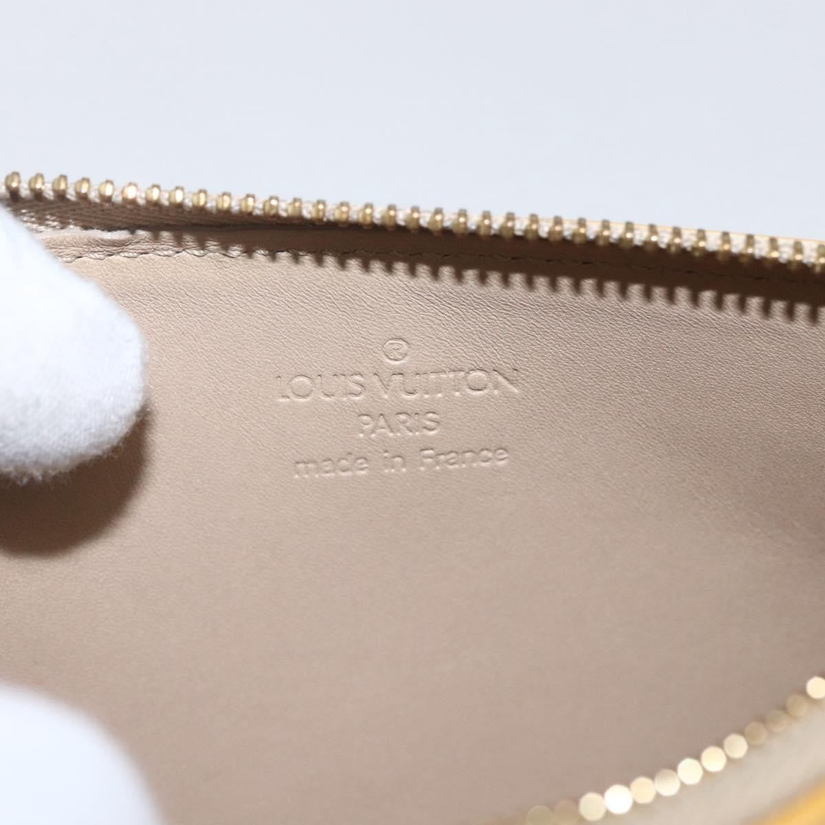 Louis Vuitton Lexington Pochette Monogram Vernis Beige Patent_Leather Clutche & Pouche Bag (Pre-Owned)