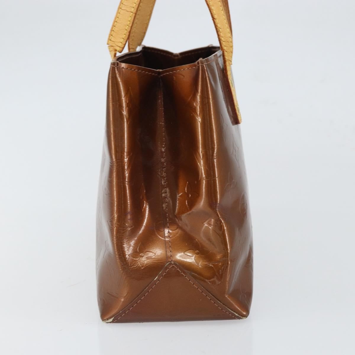 Louis Vuitton Reade Handbag Monogram Vernis Brown Patent_Leather Handbag (Pre-Owned)