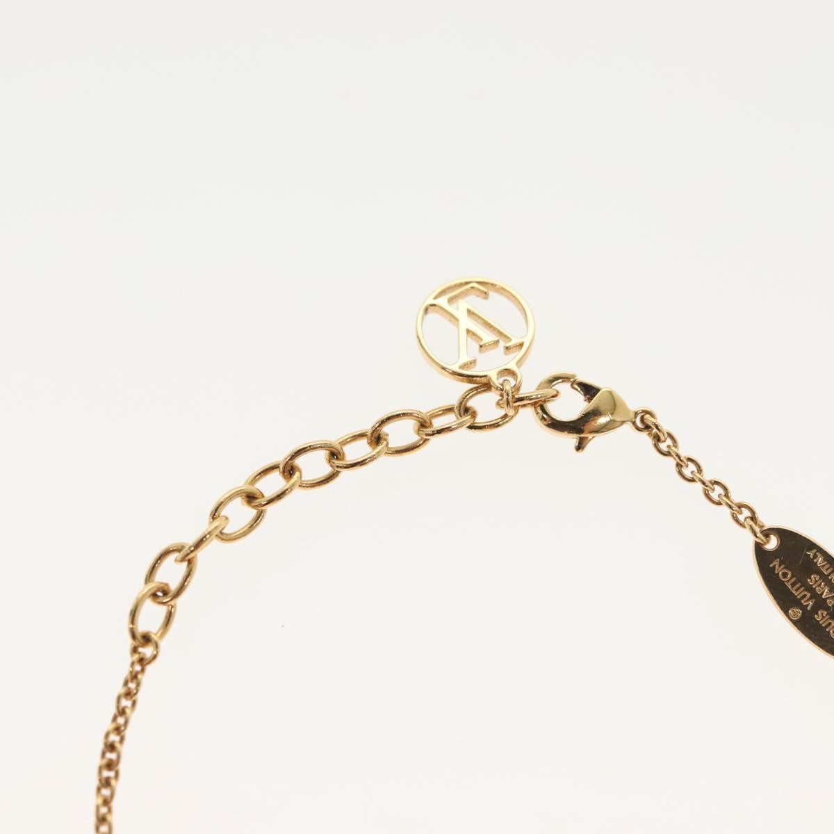 Louis Vuitton Essential V California Dreaming Bracelet Metal With Crystals Gold Metal Bracelet Jewelry (Pre-Owned)