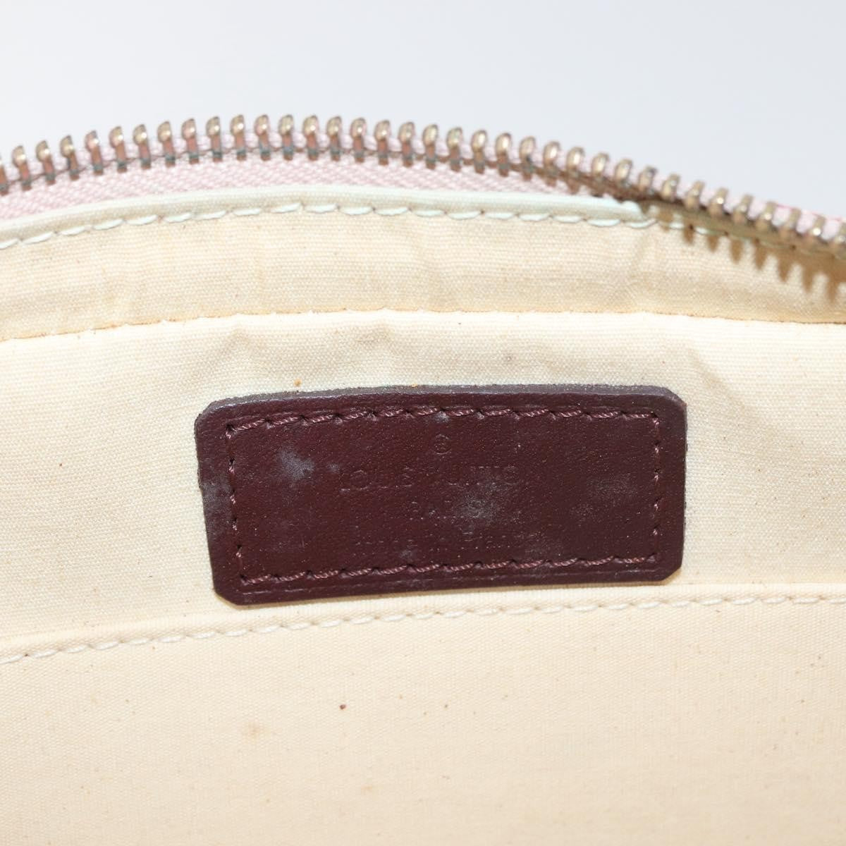 Louis Vuitton Juliette Crossbody Bag Mini Lin Red Canvas Shoulder Bag Bag (Pre-Owned)