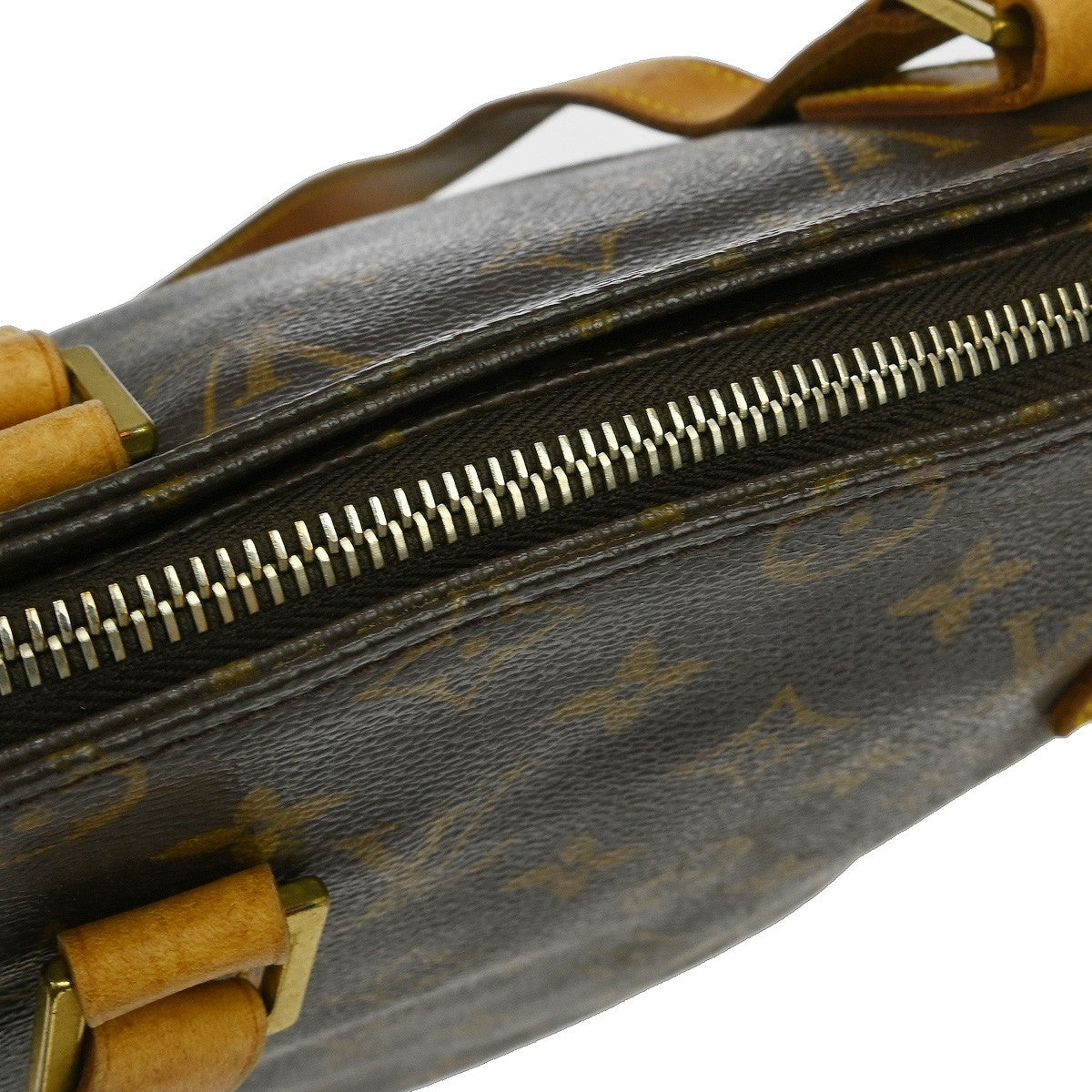 Louis Vuitton Cabas Piano Monogram Canvas Brown Canvas Tote Bag Bag (Pre-Owned)