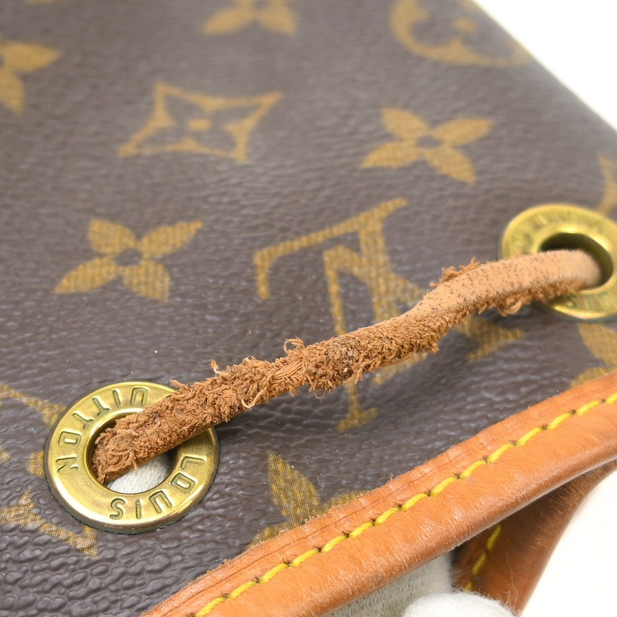 Louis Vuitton Vintage Montsouris Backpack Monogram Canvas Brown Canvas Backpack Bag (Pre-Owned)