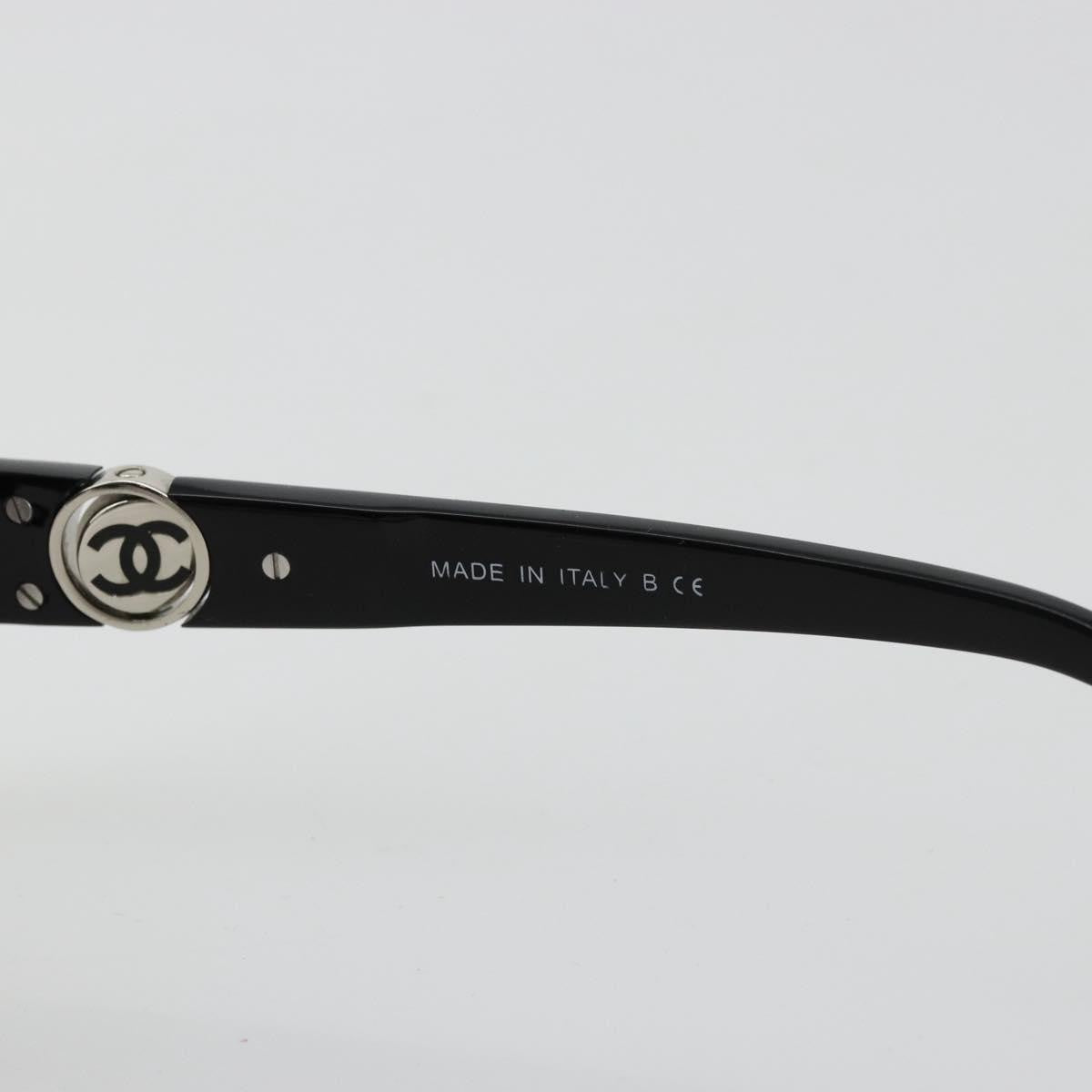 Chanel Logo Cc Sunglasses Plastic Black Plastic Sunglasse Accessory (Pre-Owned)