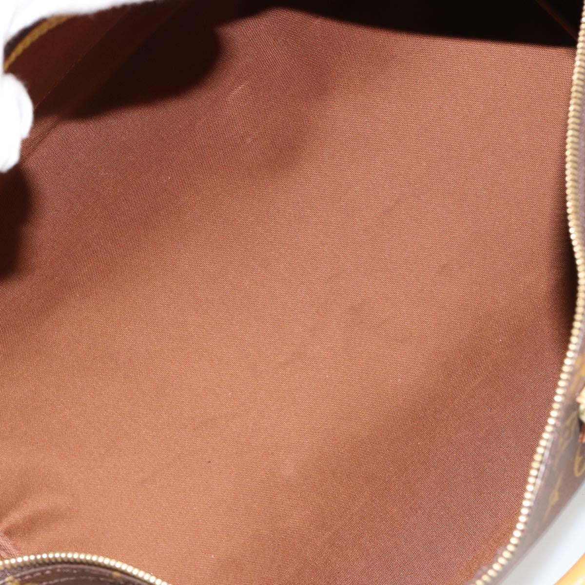 Louis Vuitton Speedy Handbag Monogram Canvas Brown Canvas Handbag (Pre-Owned)