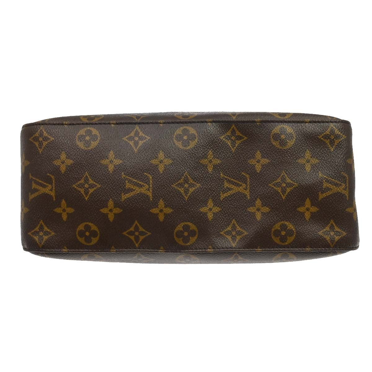 Louis Vuitton Monogram Looping Handbag Monogram Canvas Brown Canvas Shoulder Bag Bag (Pre-Owned)