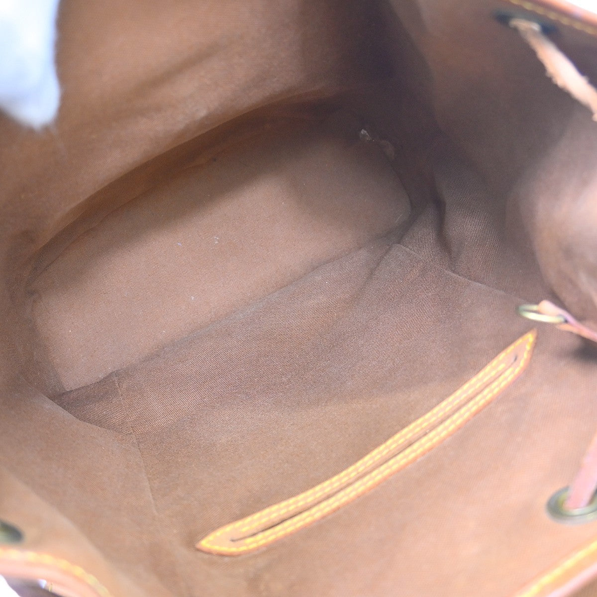 Louis Vuitton Vintage Montsouris Backpack Monogram Canvas Brown Canvas Backpack Bag (Pre-Owned)