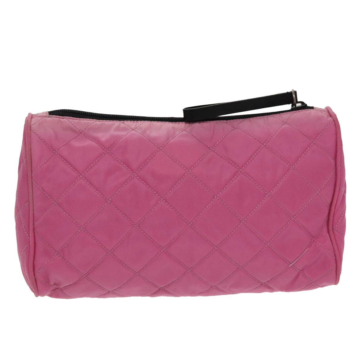 Prada Toiletry Pouch Tessuto Pink Nylon Clutche & Pouche Bag (Pre-Owned)