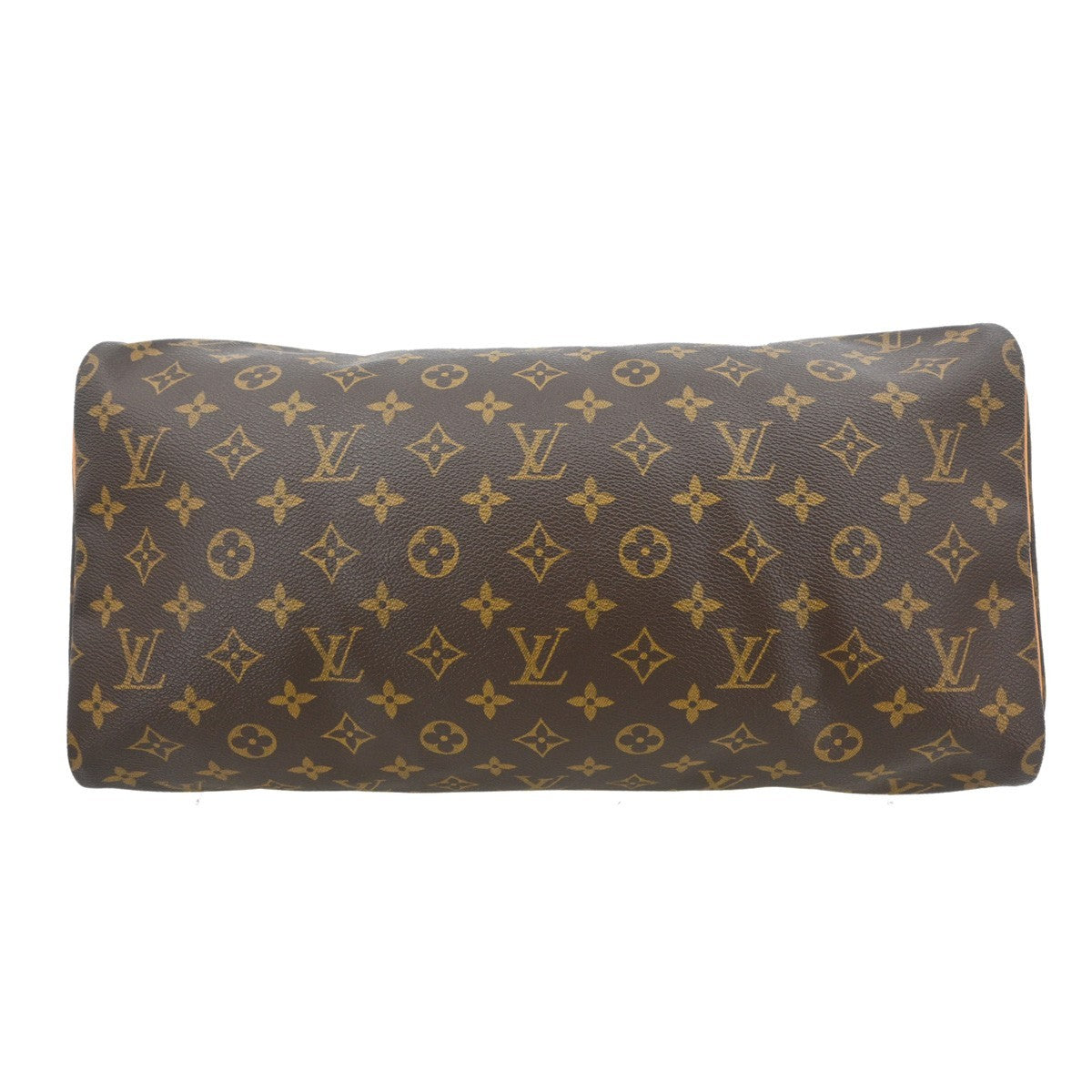 Louis Vuitton Speedy Handbag Monogram Canvas Brown Canvas Handbag (Pre-Owned)