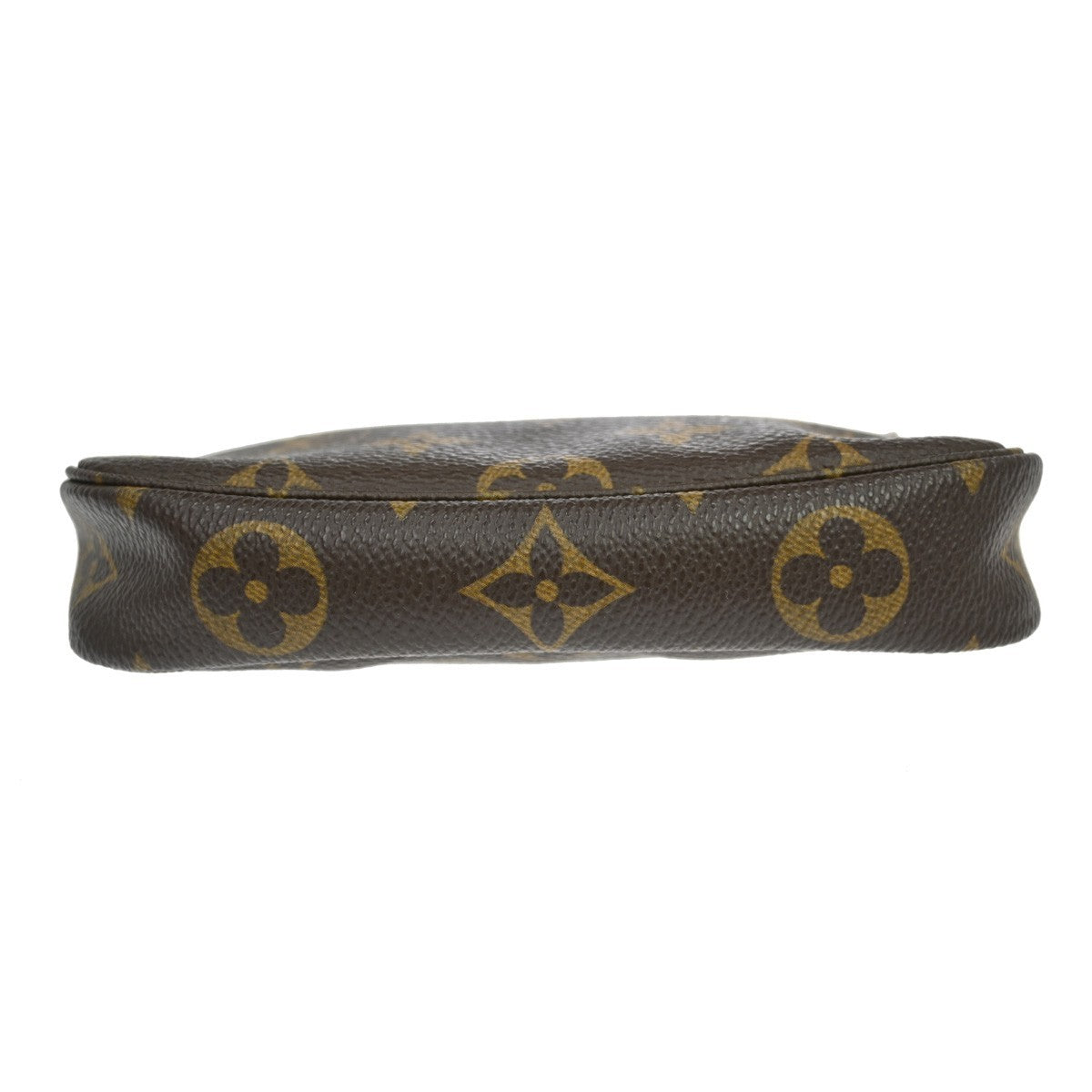 Louis Vuitton Mini Pochette Accessoires Canvas Brown Canvas Clutche & Pouche Bag (Pre-Owned)