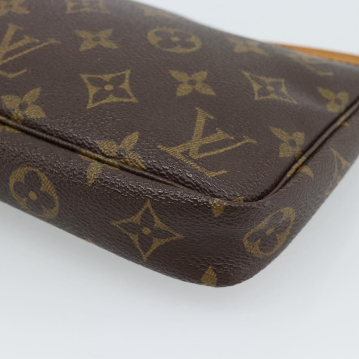 Louis Vuitton Pochette Accessoires Nm Monogram Canvas Brown Canvas Clutche & Pouche Bag (Pre-Owned)