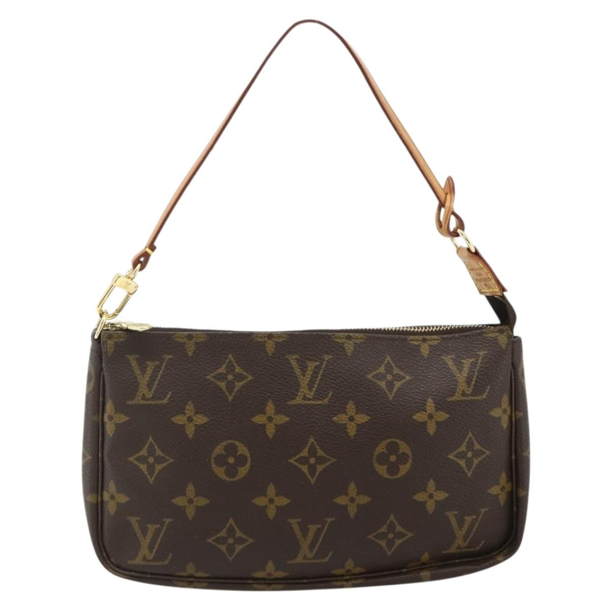 Louis Vuitton Pochette Accessoires Monogram Canvas Brown Canvas Clutche & Pouche Bag (Pre-Owned)