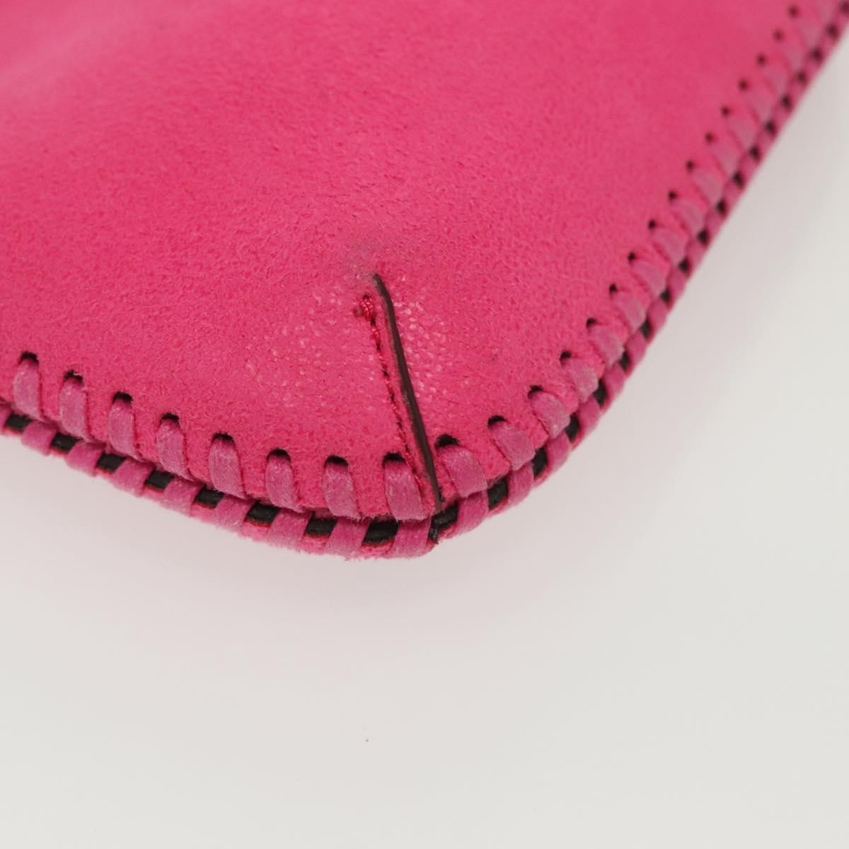 Stella Mccartney Falabella Tote Suede Pink Suede Bag (Pre-Owned)