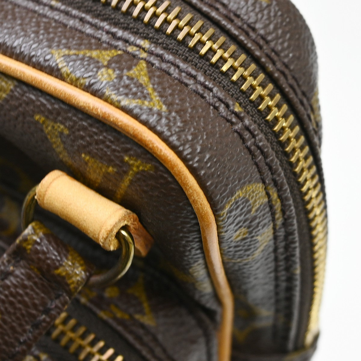 Louis Vuitton Amazone Bag Monogram Canvas Brown Canvas Shoulder Bag Bag (Pre-Owned)