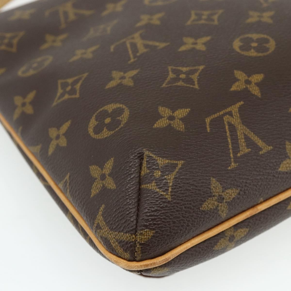 Louis Vuitton Musette Salsa Handbag Monogram Canvas Brown Canvas Shoulder Bag Bag (Pre-Owned)