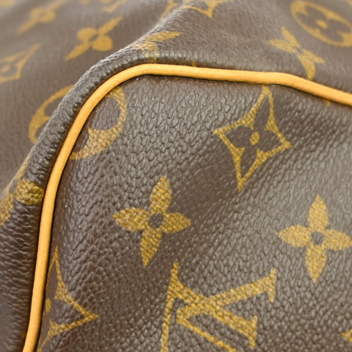Louis Vuitton Keepall Bandouliere Bag Monogram Canvas Brown Canvas Travel Bag Bag (Pre-Owned)