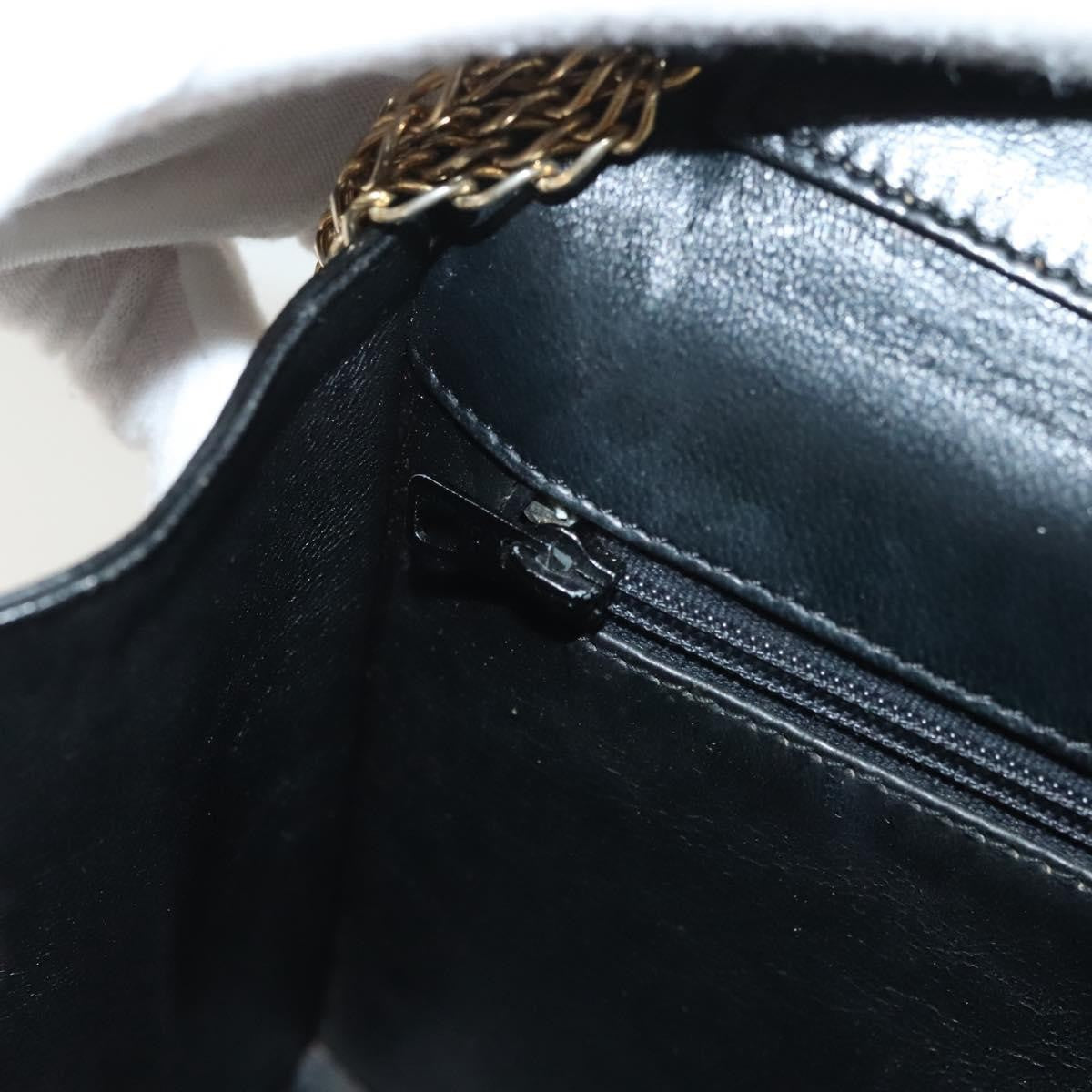 Chanel Cc Envelope Flap Crossbody Patent Leather Black Patent_Leather Clutche & Pouche Bag (Pre-Owned)