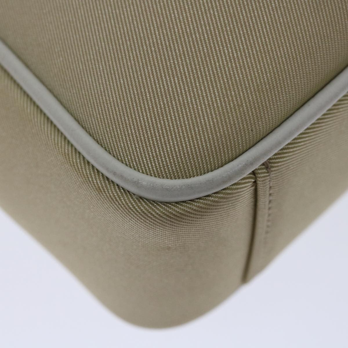 Burberry Nova Check Shoulder Bag Canvas Beige Canvas Shoulder Bag Bag (Pre-Owned)