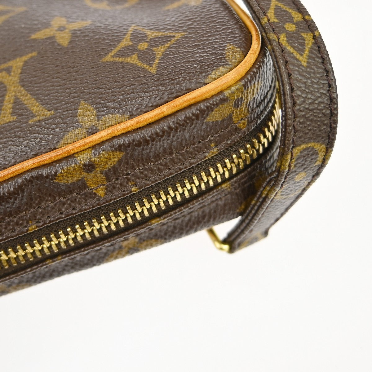 Louis Vuitton Pochette Marly Bandouliere Bag Monogram Canvas Brown Canvas Shoulder Bag Bag (Pre-Owned)
