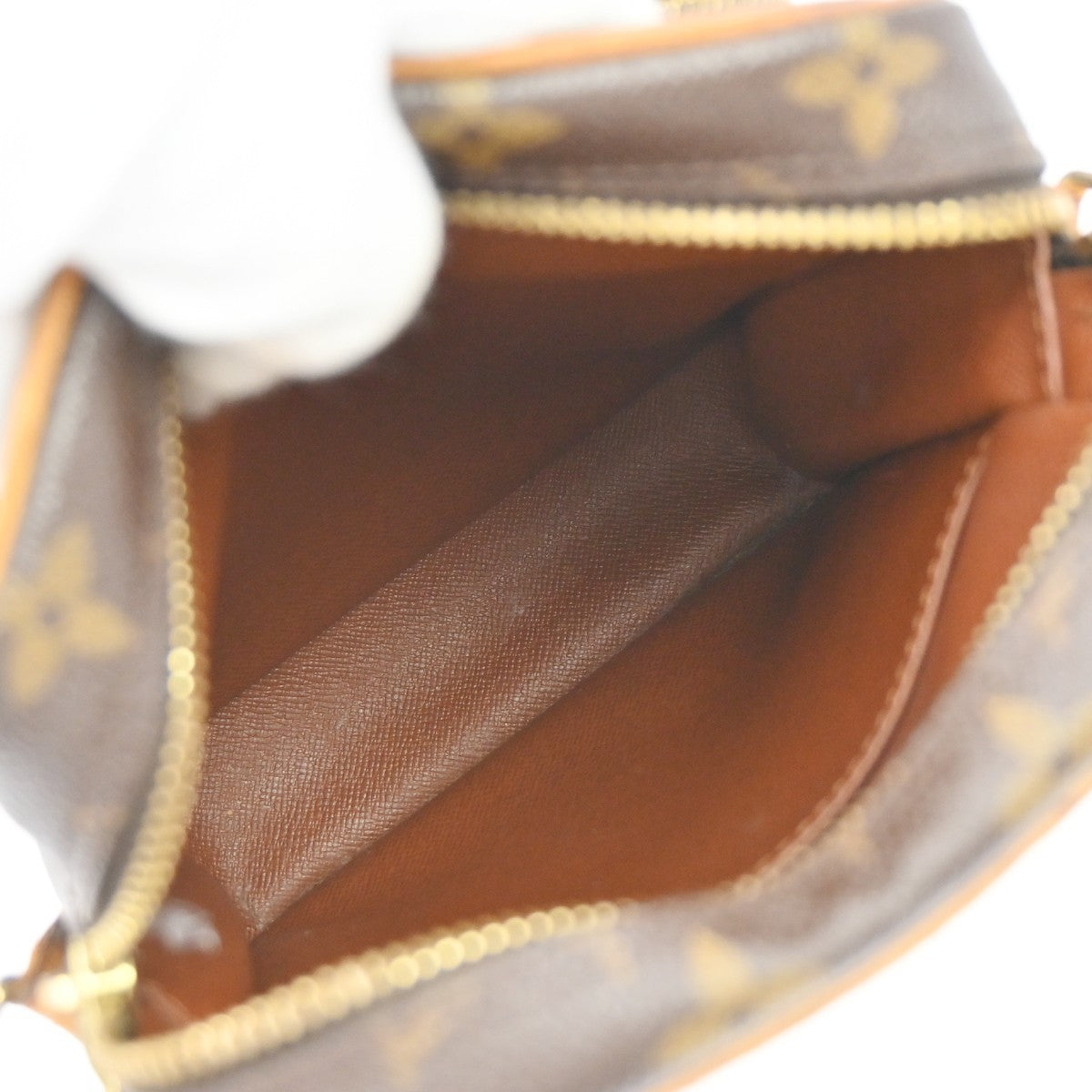 Louis Vuitton Amazone Bag Monogram Canvas Brown Canvas Shoulder Bag Bag (Pre-Owned)