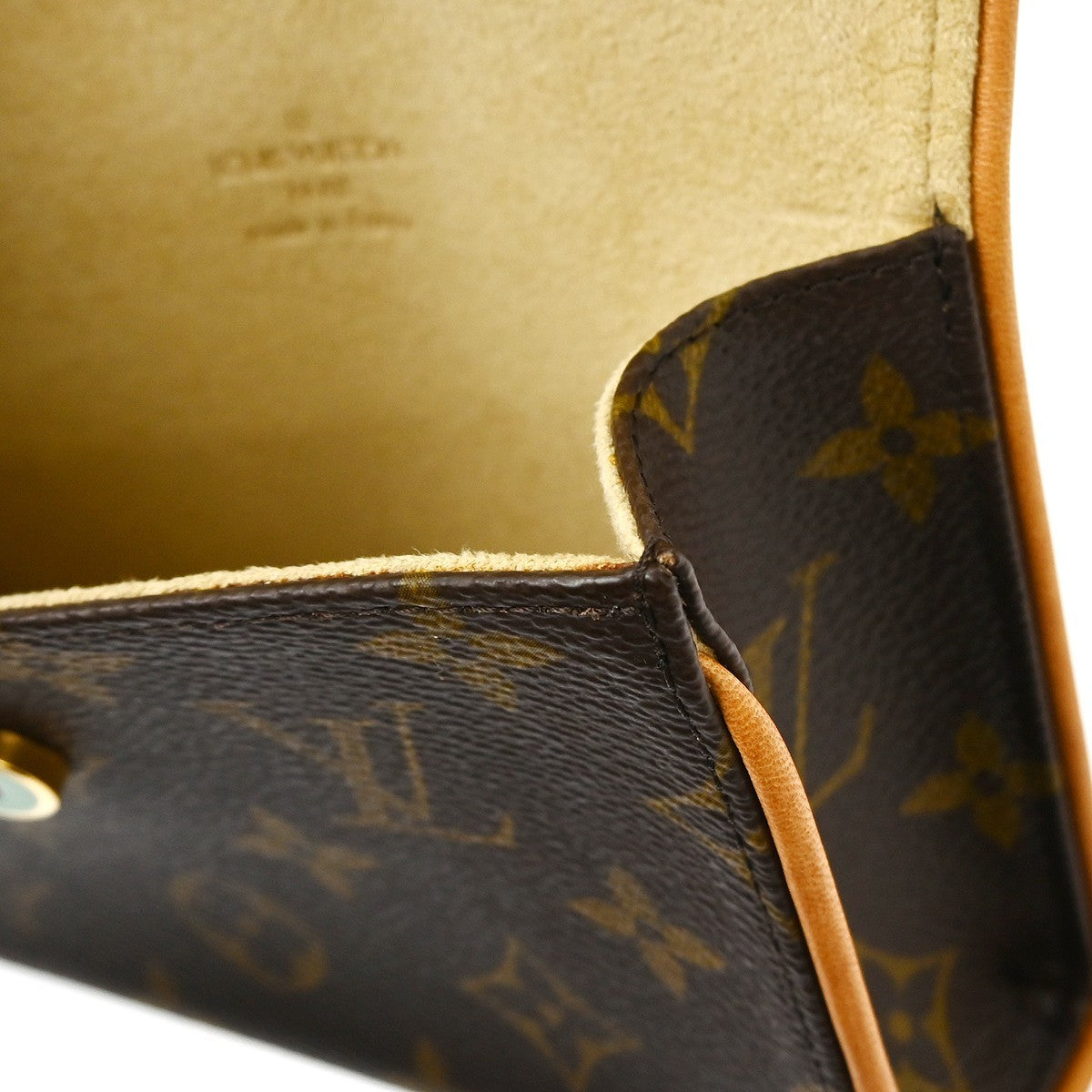 Louis Vuitton Florentine Waist Bag Monogram Canvas Brown Canvas Clutche & Pouche Bag (Pre-Owned)