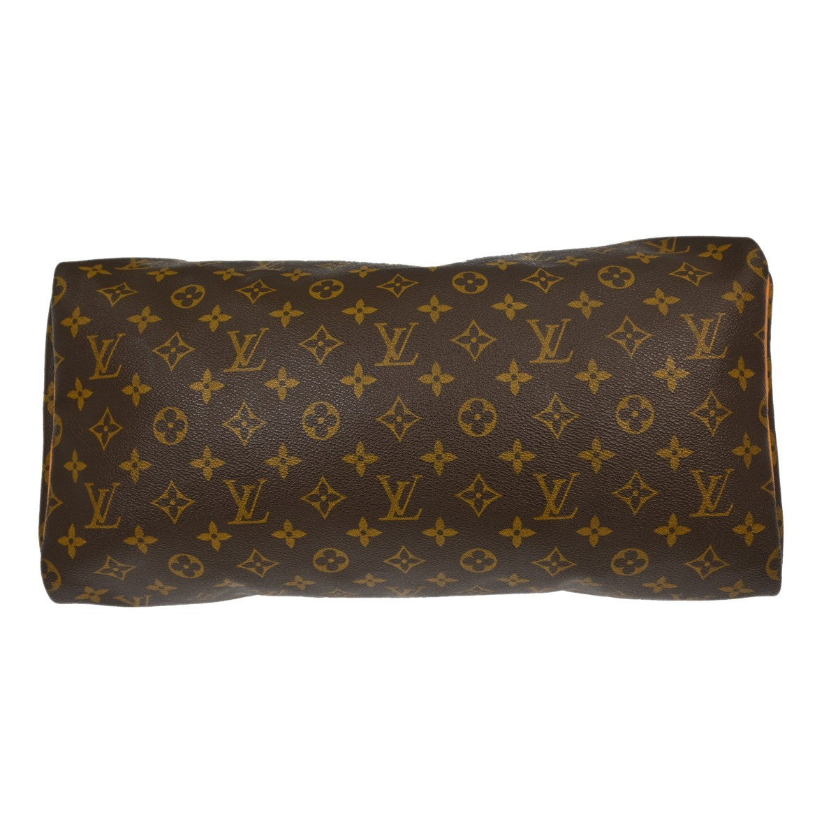 Louis Vuitton Speedy Handbag Monogram Canvas Brown Canvas Handbag (Pre-Owned)