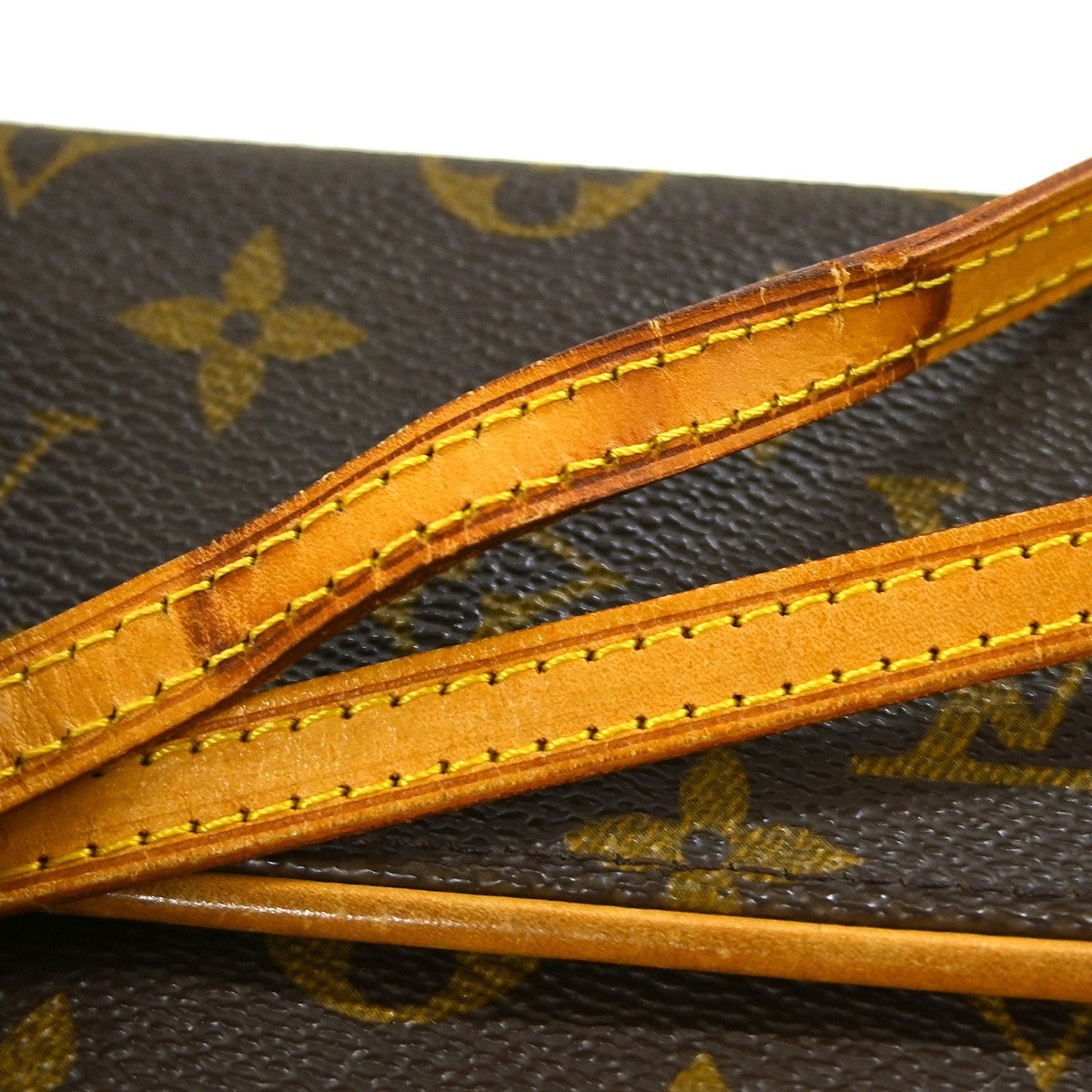 Louis Vuitton Twin Handbag Monogram Canvas Brown Canvas Clutche & Pouche Bag (Pre-Owned)
