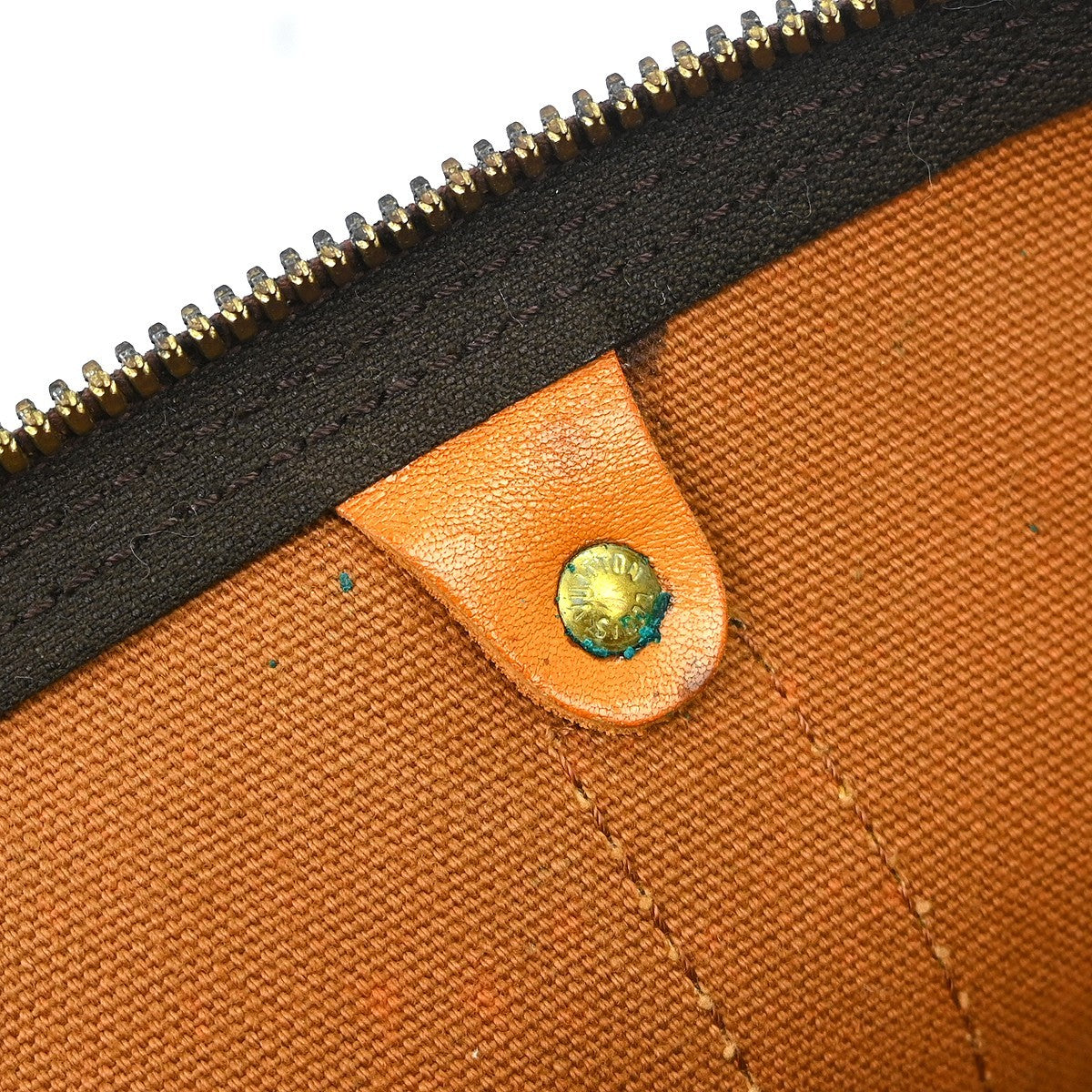 Louis Vuitton Keepall Bandouliere Bag Monogram Canvas Brown Canvas Travel Bag Bag (Pre-Owned)