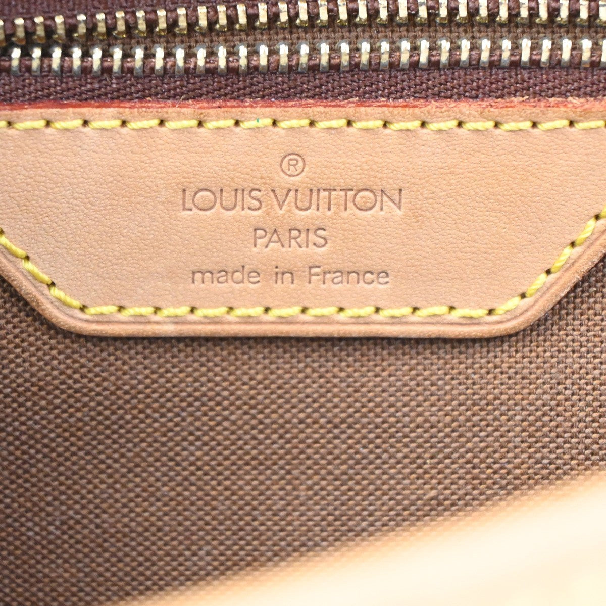 Louis Vuitton Sologne Handbag Monogram Canvas Brown Leather Shoulder Bag Bag (Pre-Owned)