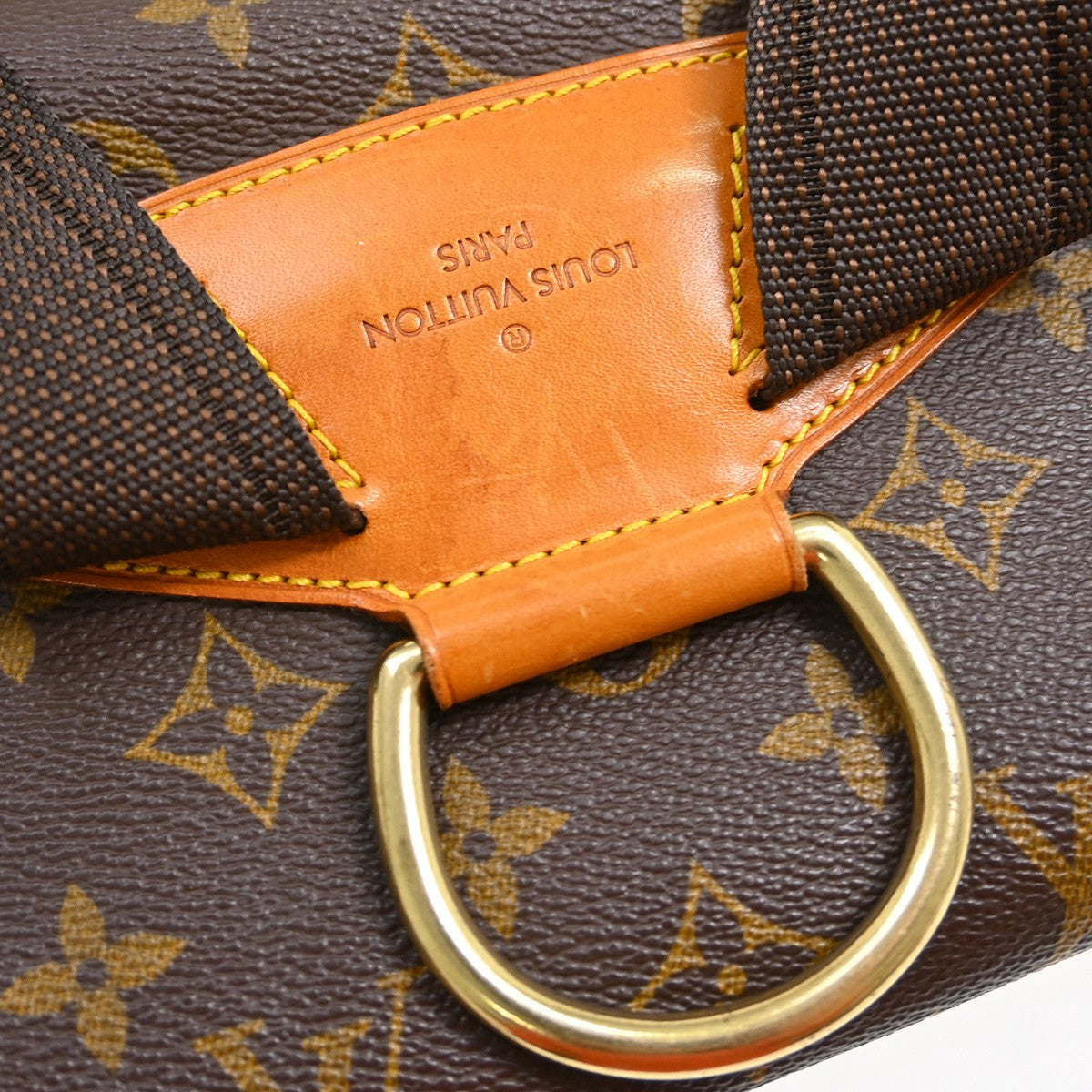Louis Vuitton Vintage Montsouris Backpack Monogram Canvas Brown Canvas Backpack Bag (Pre-Owned)