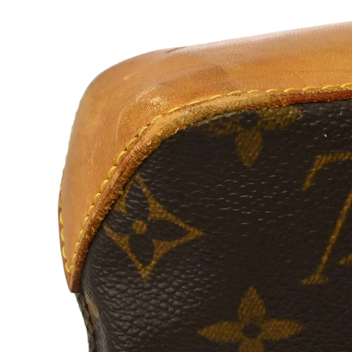 Louis Vuitton Trotteur Handbag Monogram Canvas Brown Canvas Clutche & Pouche Bag (Pre-Owned)