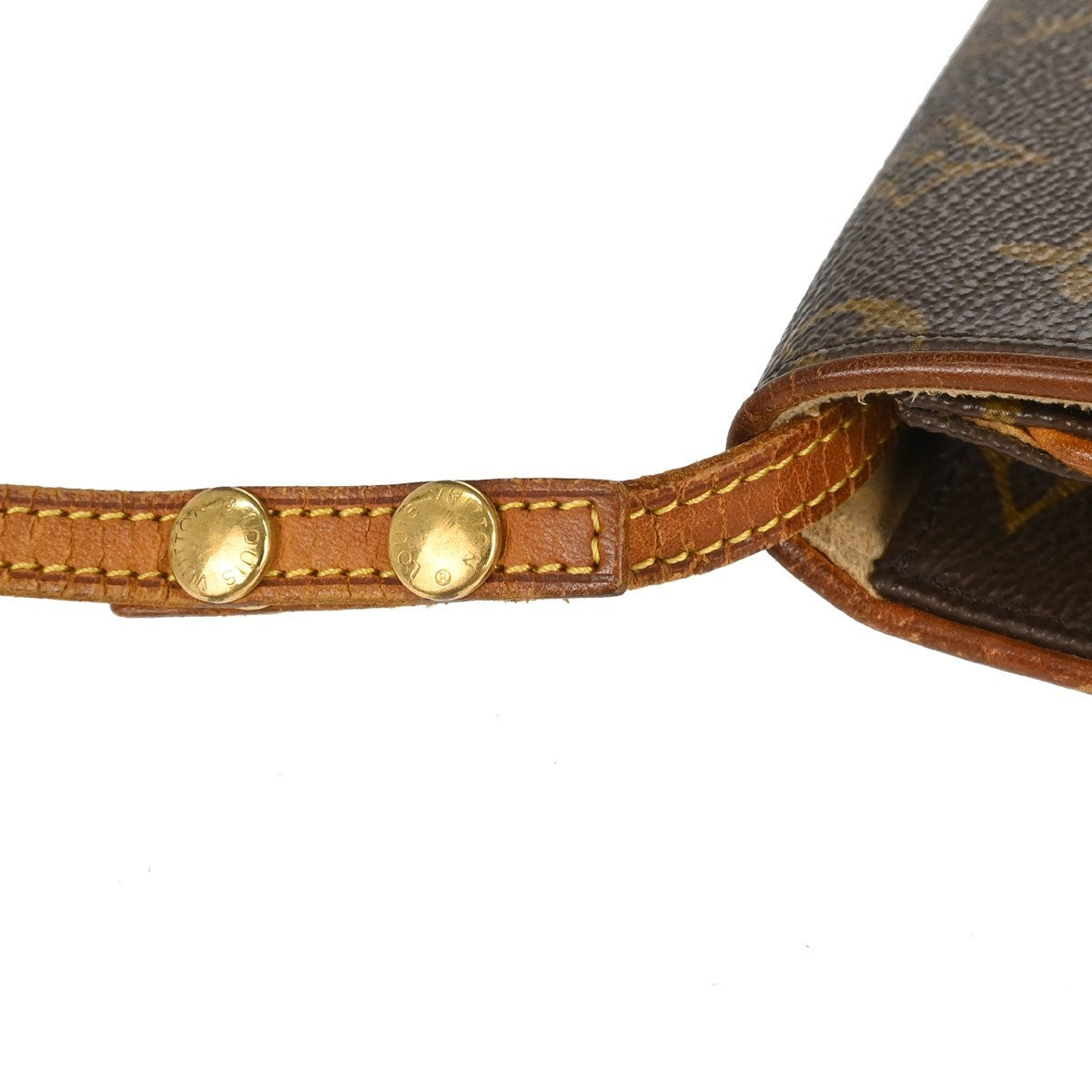 Louis Vuitton Twin Handbag Monogram Canvas Brown Canvas Clutche & Pouche Bag (Pre-Owned)