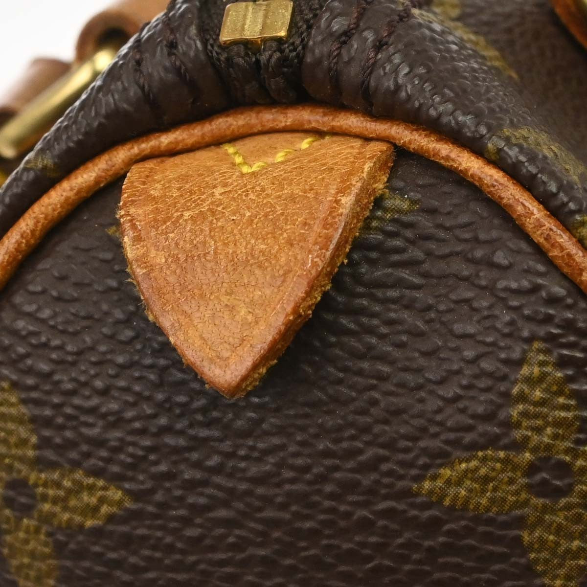 Louis Vuitton Speedy Mini Hl Handbag Monogram Canvas Brown Canvas Handbag (Pre-Owned)