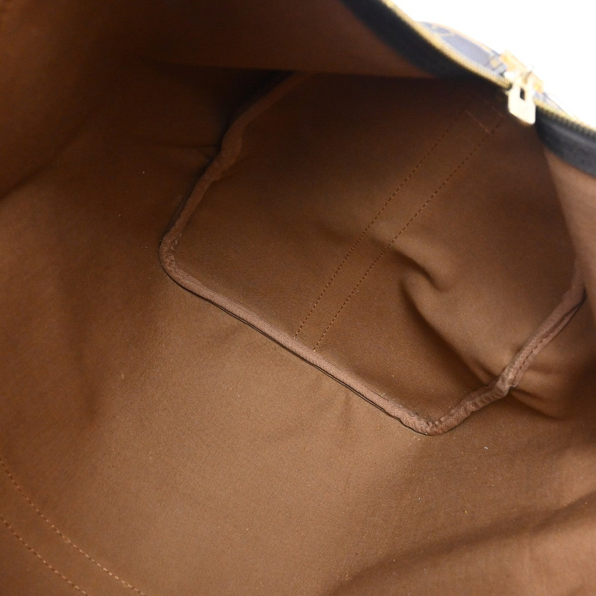 Louis Vuitton Keepall Bandouliere Bag Monogram Canvas Brown Canvas Travel Bag Bag (Pre-Owned)