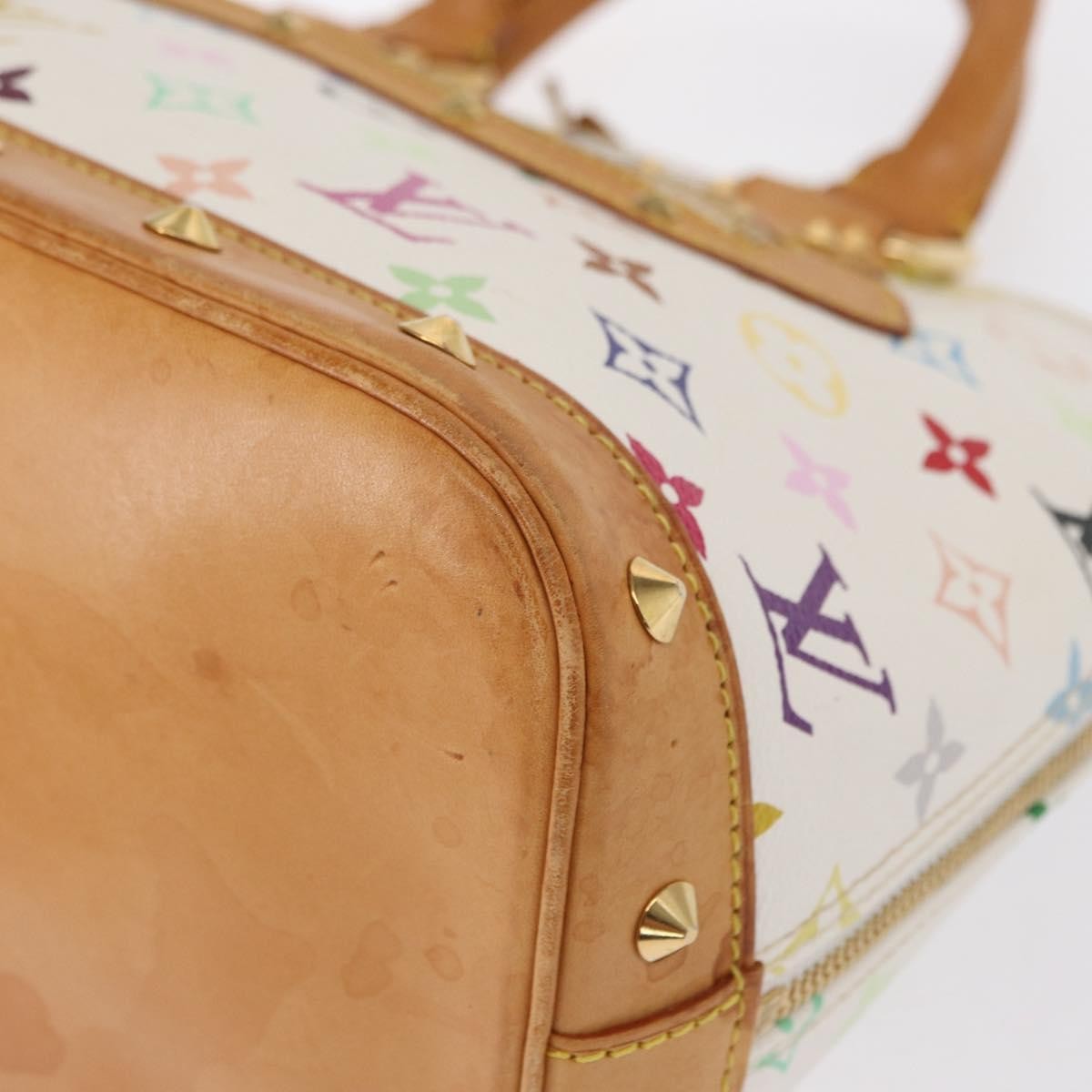 Louis Vuitton Alma Handbag Monogram Multicolor Multicolour Canvas Handbag (Pre-Owned)