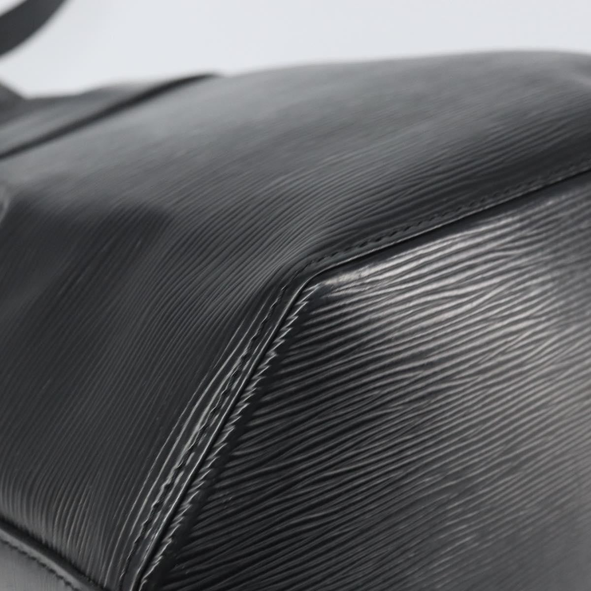 Louis Vuitton Vintage Sac D'epaule Handbag Epi Leather Black Leather Shoulder Bag Bag (Pre-Owned)