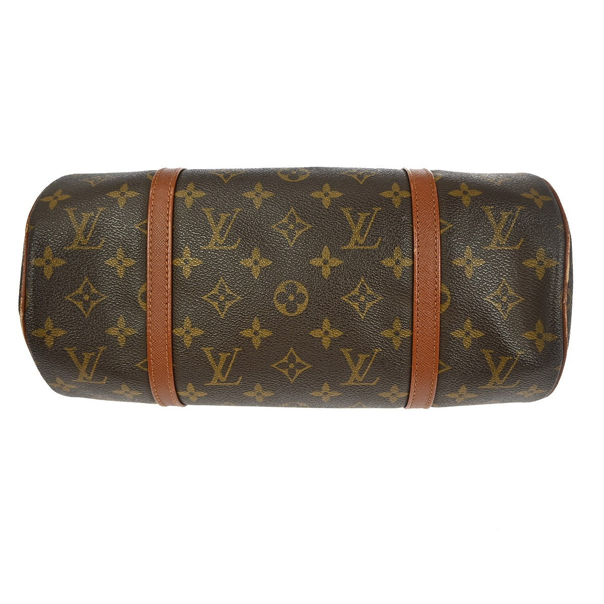 Louis Vuitton Papillon Handbag Monogram Canvas Brown Canvas Handbag (Pre-Owned)