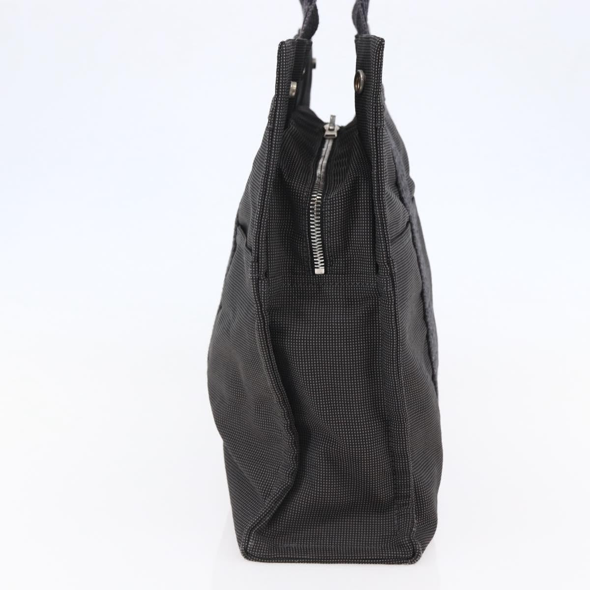 Hermes Fourre-Tout Herline Fourre-Tout Herline Gray Canvas Bag (Pre-Owned)