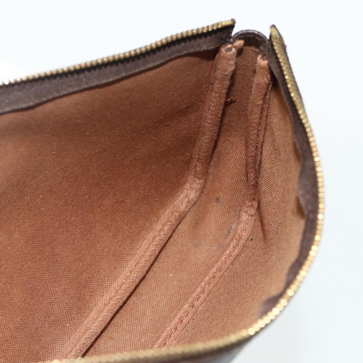 Louis Vuitton Pochette Accessoires Nm Monogram Canvas Brown Canvas Clutche & Pouche Bag (Pre-Owned)