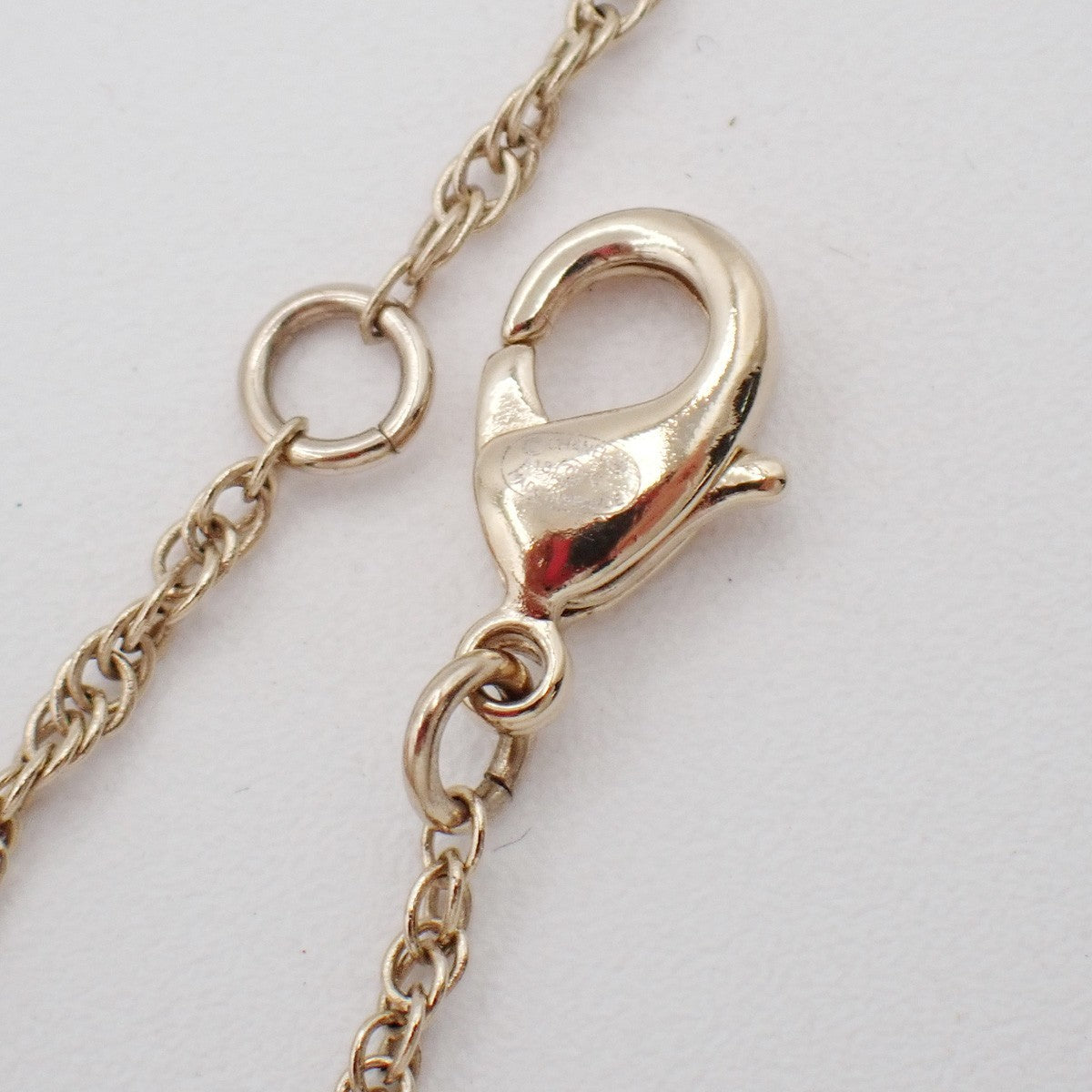 Chanel Owl Pendant Necklace Gold Plated Gold Gold_Plated Necklace Jewelry (Pre-Owned)