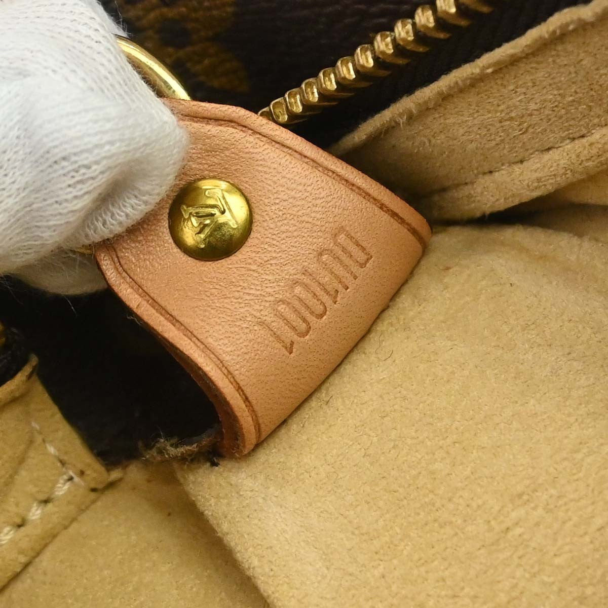 Louis Vuitton Monogram Looping Handbag Monogram Canvas Brown Canvas Shoulder Bag Bag (Pre-Owned)