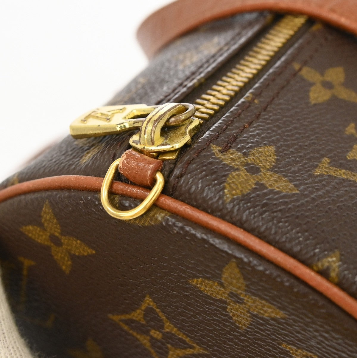 Louis Vuitton Papillon Handbag Monogram Canvas Brown Canvas Handbag (Pre-Owned)