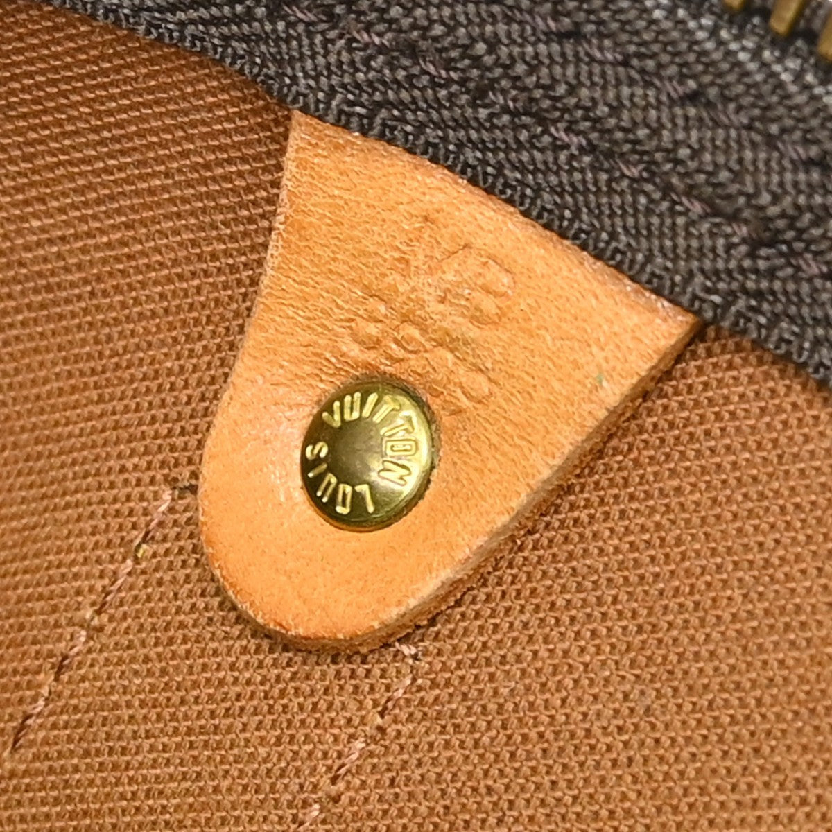 Louis Vuitton Keepall Bag Monogram Canvas Brown Canvas Travel Bag Bag (Pre-Owned)